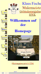 Mobile Screenshot of malermeister-fischer.de